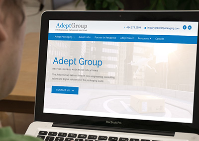 Adept Group – Website