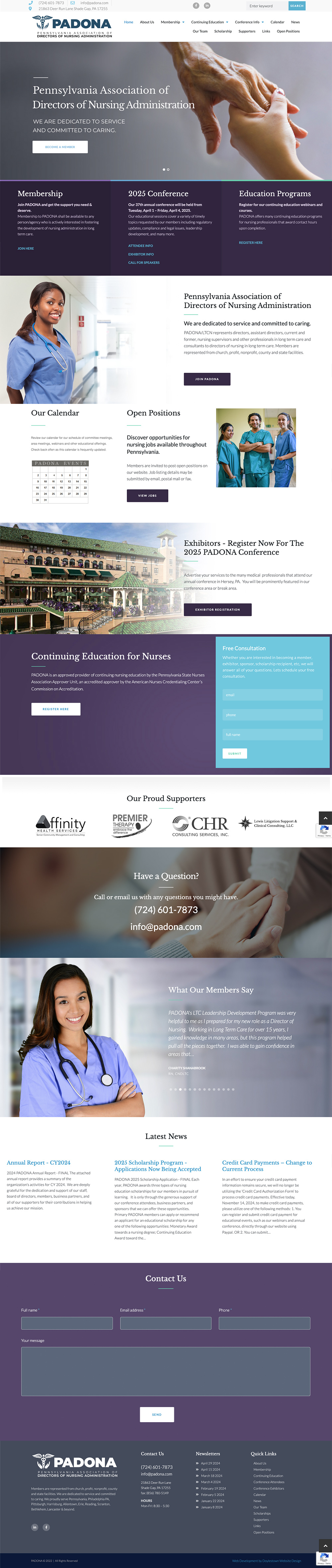 PADONA website